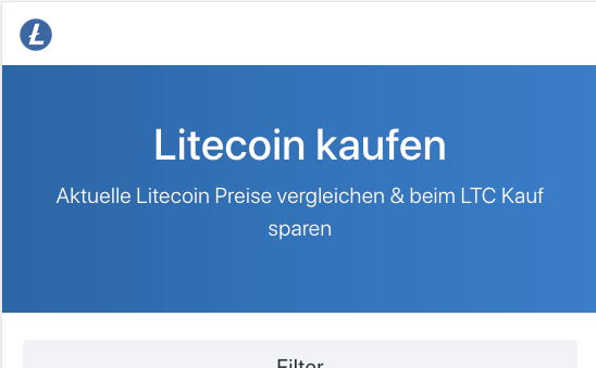 LitecoinKaufen.com Webseite